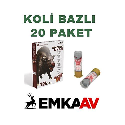 Yaf 12 Cal Shockstar Tek Glle - Koli Bazl Av Fiekleri