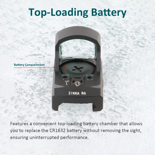 Nutrek Zikka 1x22x17 Red Dot Sight
