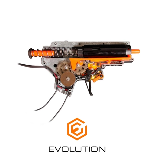 Evolution Ghost M EMR A Carbontech ETS Airsoft T�fe�i + 7.4v LiPo Pil