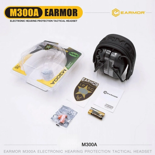 Earmor M300A-IPSC Edition Siyah Elektronik At�� Kulakl���