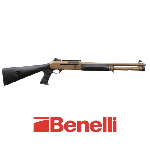 Benelli M4 Cerakote Bronz Pistol Grip Yar� Otomatik Av T�fe�i