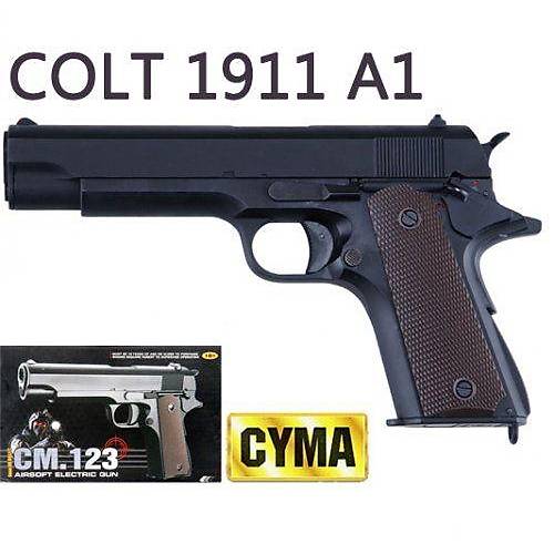 CYMA CM.123 COLT 1911 A1 Tipi ELEKTRIKLI Airsoft Tabanca