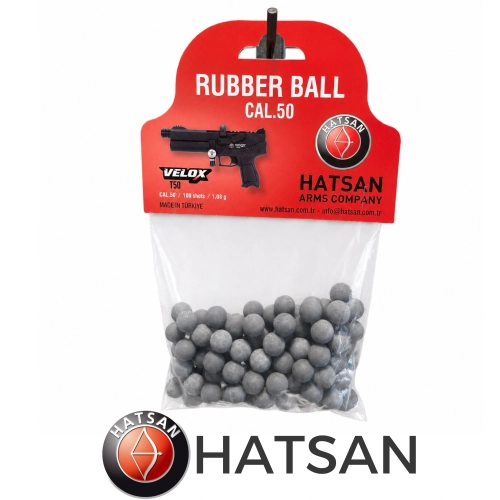 Hatsan .50 Kalibre Kau�uk BB (100 Adet)