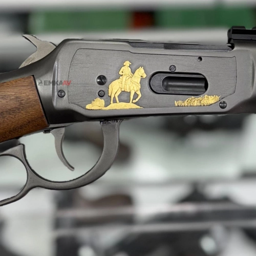 Hani� 36 Cal Special Engraved Gold F�me Lever Action Av T�fe�i