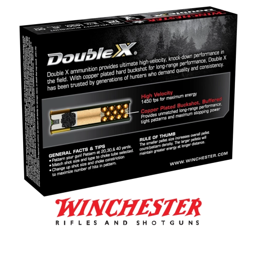 Winchester USA Double-X Super Magnum Buckshot 15 Pellets Av Fi�e�i