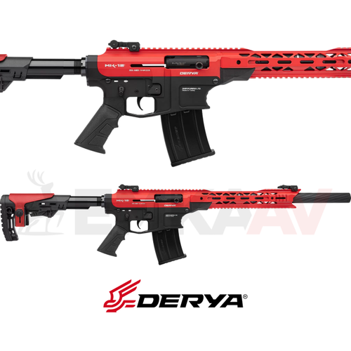 Derya MK-12 AS-104S K�rm�z� Siyah �arj�rl� Av T�fe�i