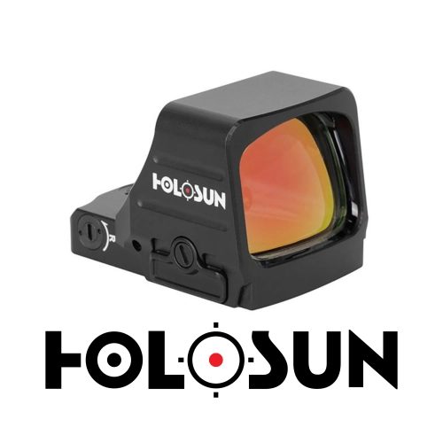 Holosun HS507COMP CRS Multi-Reticle Red Dot (2 MOA Dot & 8/20/32 MOA Circle Reticle)