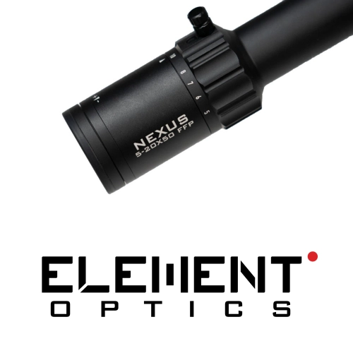 Element Optics Nexus 5-20x50 FFP APR-1C Tfek Drbn (MRAD)