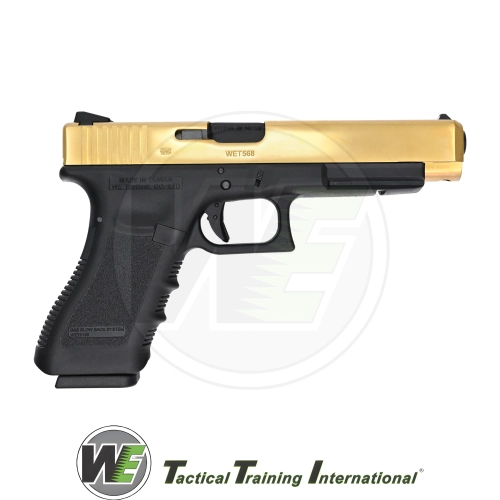 We Glock 34 Gen3 Titanium Gold Airsoft Tabanca (6mm)