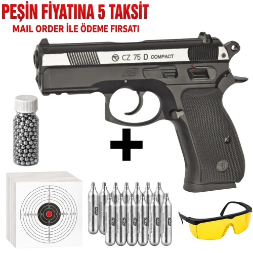 ASG CZ 75 D Compact �ift Renk Haval� Tabanca 16200