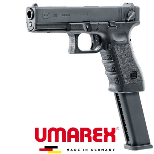 Umarex Glock 18C Full Otomatik Blowback Airsoft Tabanca (Green Gas)