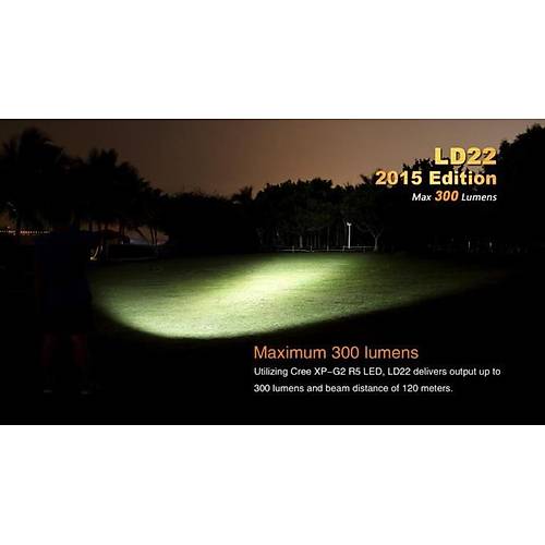 FENX LD22 2015 LED EL FENER 300 LMENS