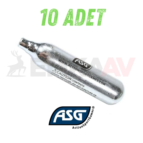 ASG 12 Gram CO2 T�p - 10 Adet