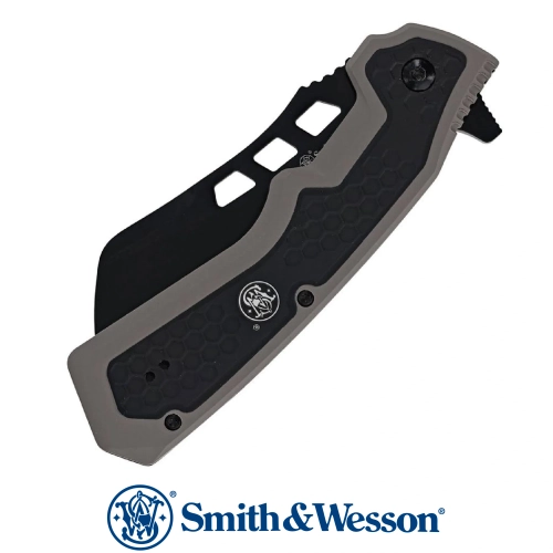 Smith Wesson Assist Open Extract & Evasion Siyah Linerlock Katlan�r �ak� � Siyah/Gri Sapl�