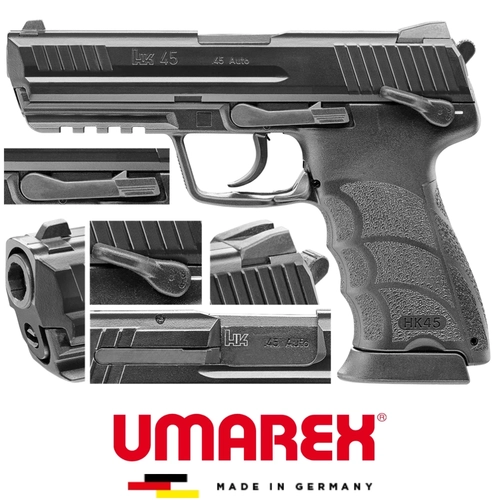 Umarex Heckler & Koch HK45 Blowback Airsoft Tabanca (Greengas)