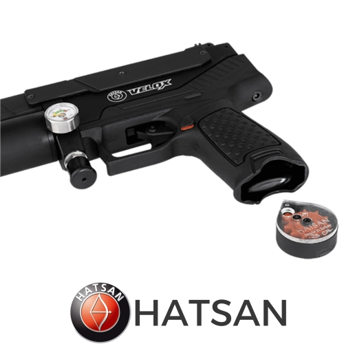Hatsan Velox PCP Yar� Otomatik Haval� Tabanca Siyah