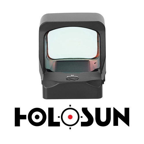 Holosun HS507COMP CRS Multi-Reticle Red Dot (2 MOA Dot & 8/20/32 MOA Circle Reticle)