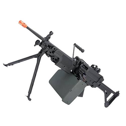 A&K FN Licensed ''Middleweight'' M249 Airsoft Machine Gun (MK I /Black)