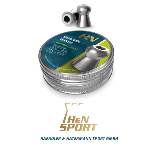 H&N Baracuda Hunter 6.35 mm 27.47 Grain Sama / 150 Adet
