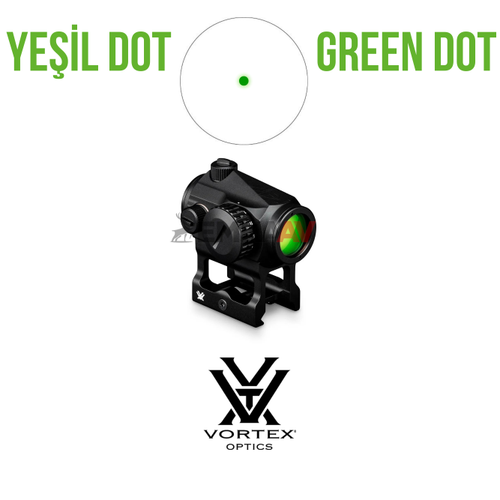Vortex Crossfire 2 MOA Green Dot | Yeil Noktal Hassas Niangah