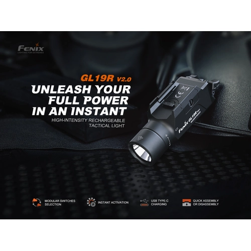 Fenix GL19R v2.0 �arjl� Taktik Silah Feneri