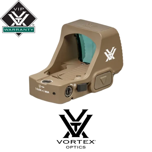 Vortex Defender XL Micro Tan Tabanca Red Dot (5MOA)