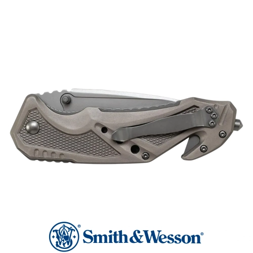 Smith Wesson Tanto Grey Survivor Rescue Knife Carbon Taktik �ak�