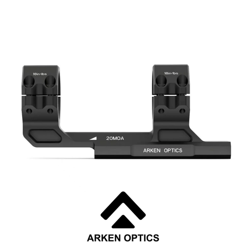 Arken Optics Rigid Precision Mounts 34mm 20 MOA Tek Par�a T�fek D�rb�n Aya��