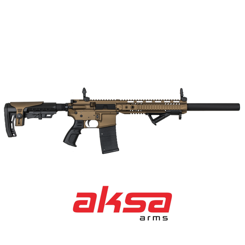 Aksa Crossfire T-14 Bronz Susturucu Grnml 36 Kalibre arjrl Av Tfei