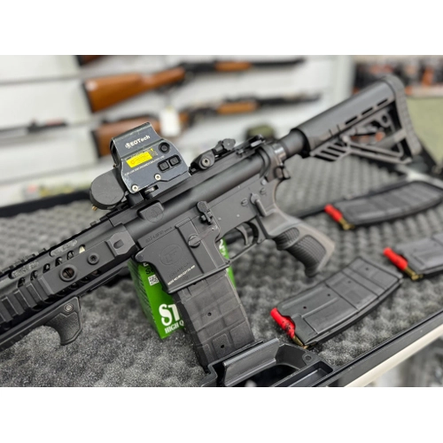 2.EL / Aksa Crossfire T-14 Mini Siyah �arj�rl� Av T�fe�i