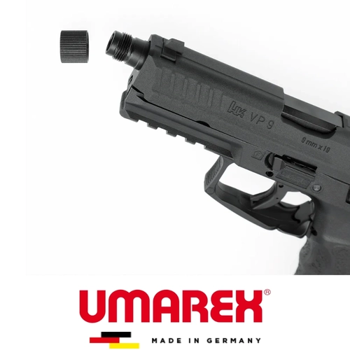 Umarex Heckler & Koch VP9 Tactical Blowback Airsoft Tabanca (Greengas)