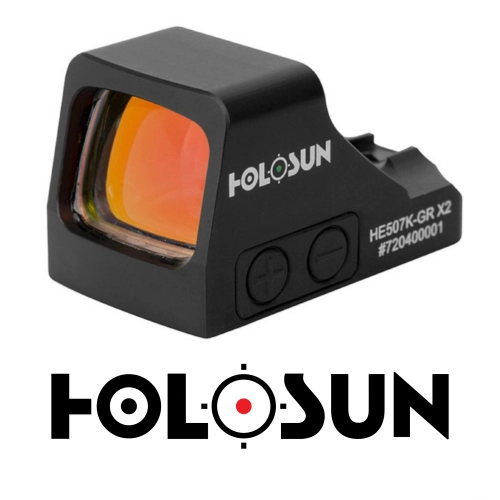 Holosun HE507K-GR X2 Classic Multi-Reticle Green Dot (2 MOA & 32 MOA Circle)