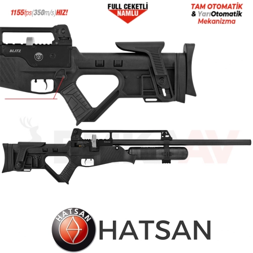 Hatsan Blitz PCP Haval� T�fek | Yar� & Full Otomatik G��l� Sistem
