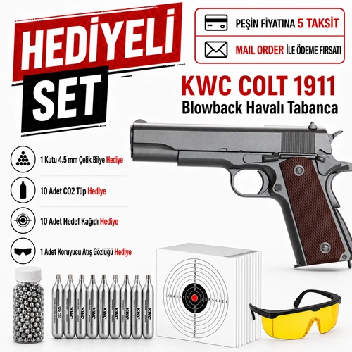 Kwc Colt 1911 Blowback Haval� Tabanca