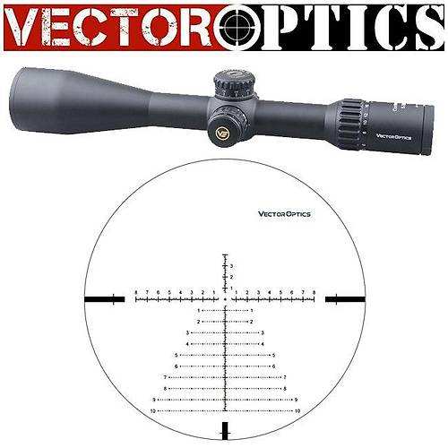 Vector Optics 34mm Continental 5-30x56FFP Tüfek Dürbünü SCFF-30