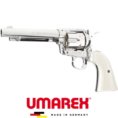 Umarex Colt SAA.45 4.5 �n� Full Metal Nikel Haval� Tabanca