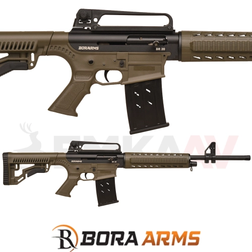Bora Arms BR20 Plastik Ye�il �arj�rl� Av T�fe�i