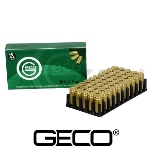 Geco 9 mm Kurusk Tabanca Mermisi