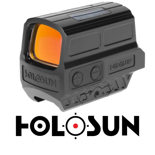 Holosun HS512C Enclosed Solar Multi-Reticle Reflex Sight (2 MOA & 65 MOA Circle)