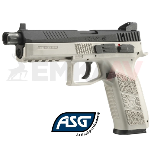Asg CZ P-09 Urban Grey Blowback Airsoft Tabanca 18943