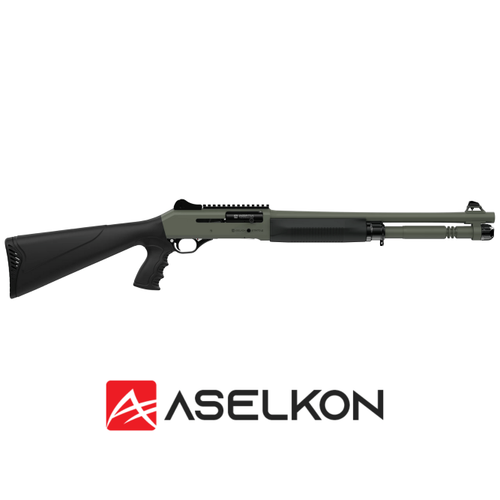Aselkon S4 GT Nato Green Hybrid Taktik Pistol Grip Yar Otomatik Av Tfei