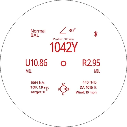 Vortex Talon HD 10K 12x50 Binok�ler Balistik Lazer Mesafe �l�er