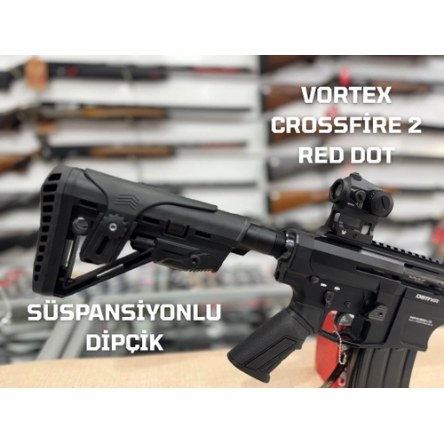 Derya MK12 AS-101S Predator Set - Vortex Crossfire Red Dot + Fenix GL19R