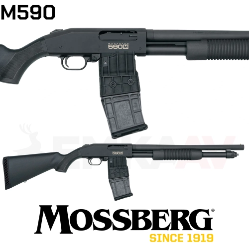 Mossberg M590 Mag-Feed 10 Round Pompal� Av T�fe�i (50205)