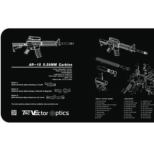 AR15 Tüfek Temizleme Servis Altlığı (Bench Mat)