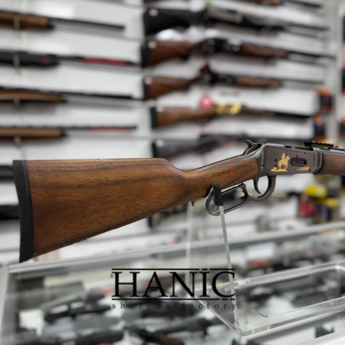 Hani� 36 Cal Special Engraved Gold F�me Lever Action Av T�fe�i