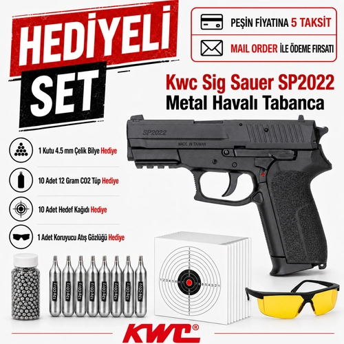 Kwc Sig Sauer SP2022 Metal Haval� Tabanca