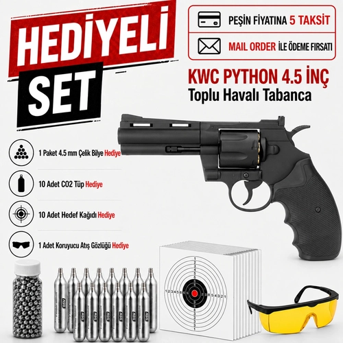 Kwc Python 4.5 �n� Toplu Haval� Tabanca
