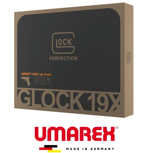 Umarex Glock 19X Desert Deluxe Blowback CO2 Airsoft Tabanca