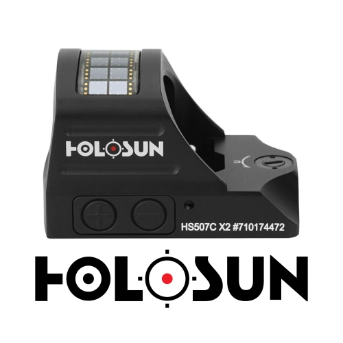 Holosun HS507C X2 Classic Multi-Reticle Red Dot (2 MOA & 32 MOA Circle)